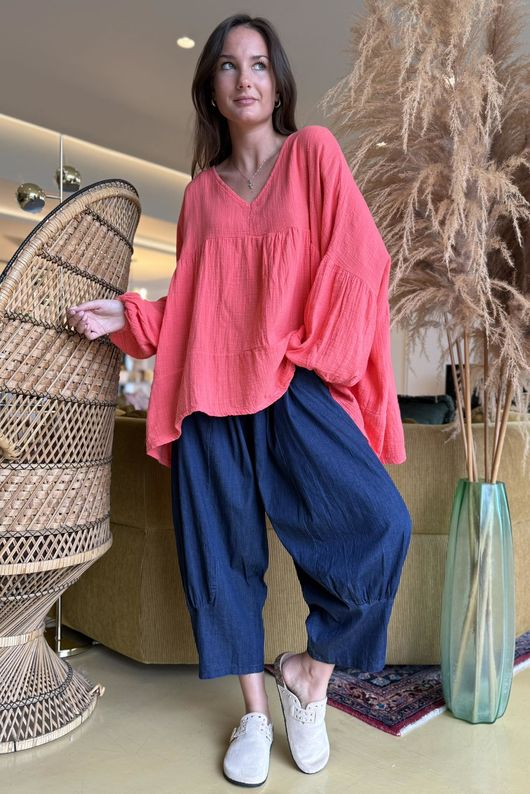 Suri Cushion Cotton Artist Smock Watermelon /15=